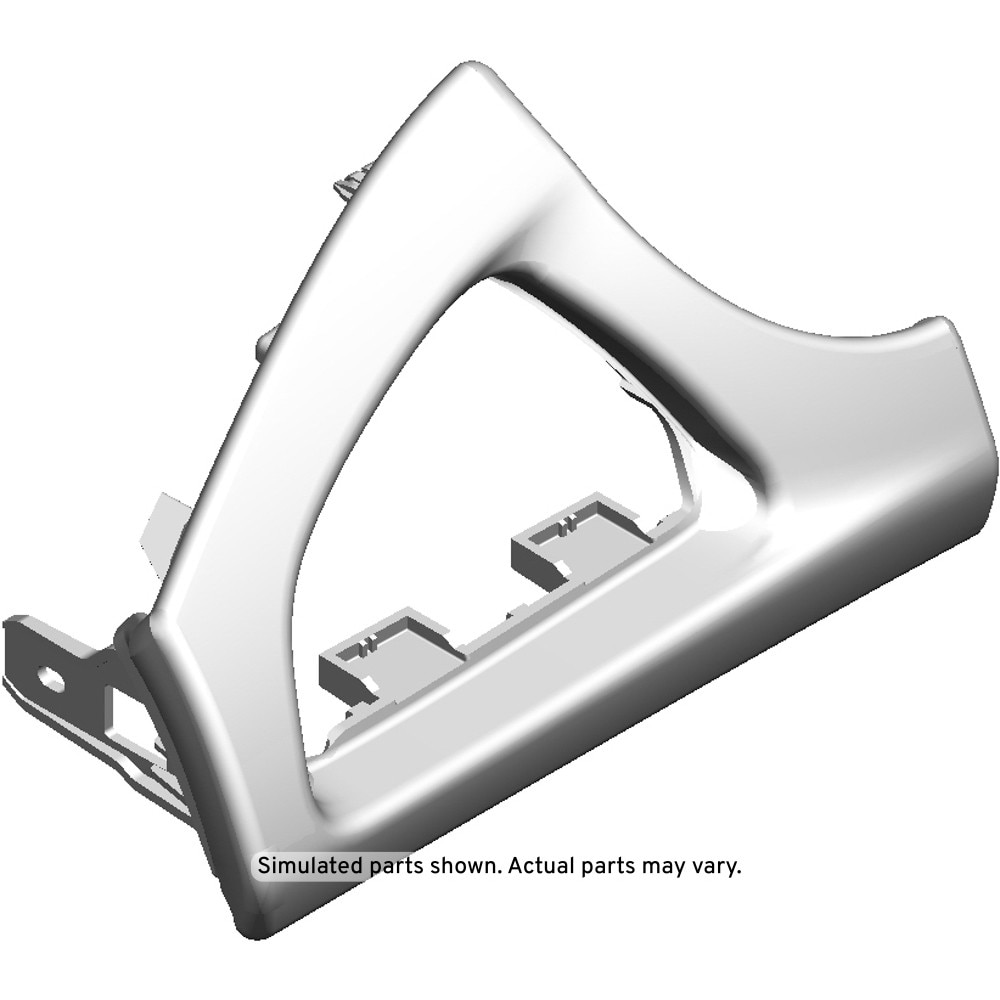 GM Genuine Parts Light Galvanized Cool Driver Side Instrument Panel Trim Pad