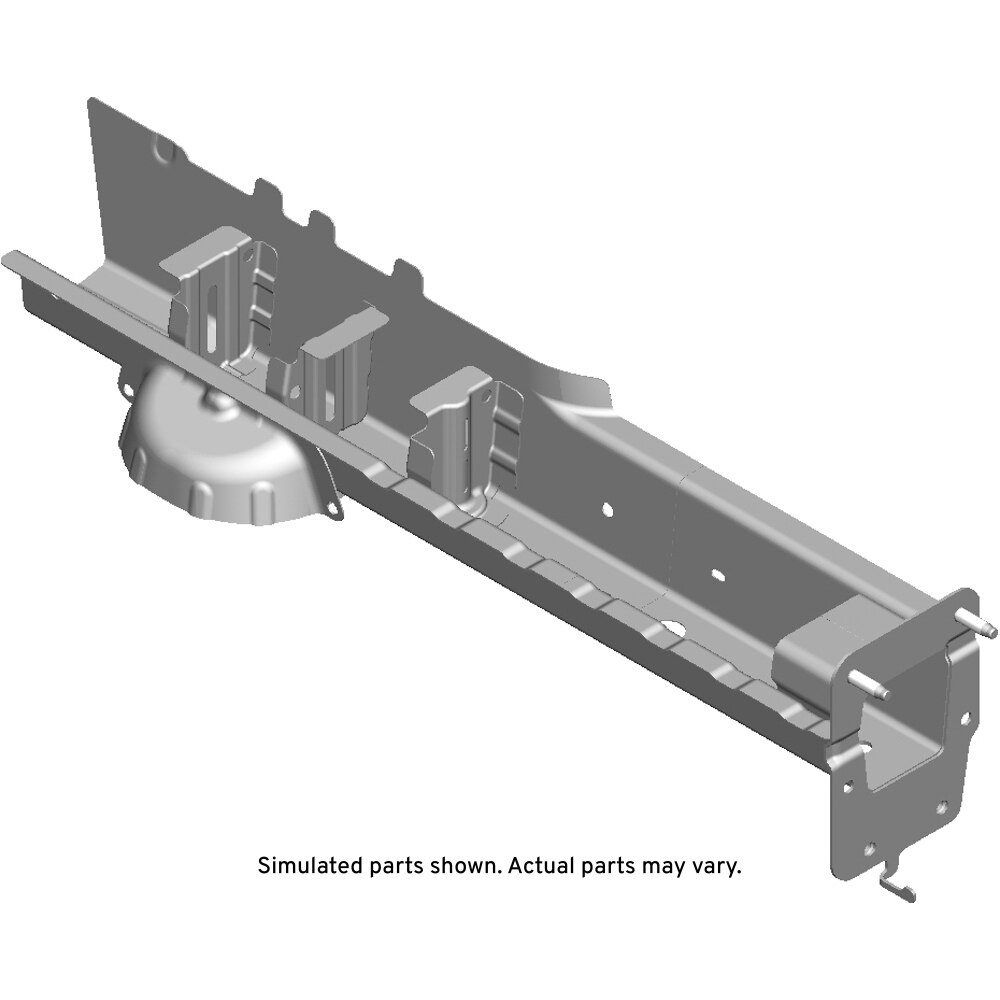 GM Genuine Parts Passenger Side Underbody Rear Side Rail
