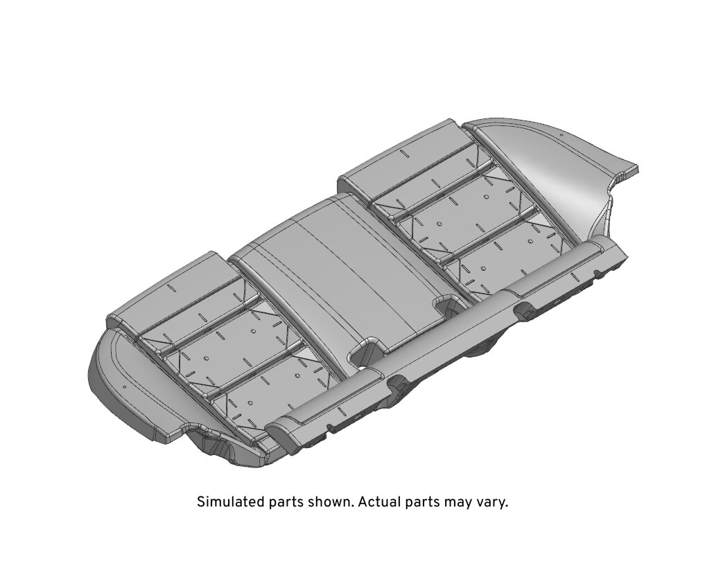 GM Genuine Parts Rear Seat Cushion Pad