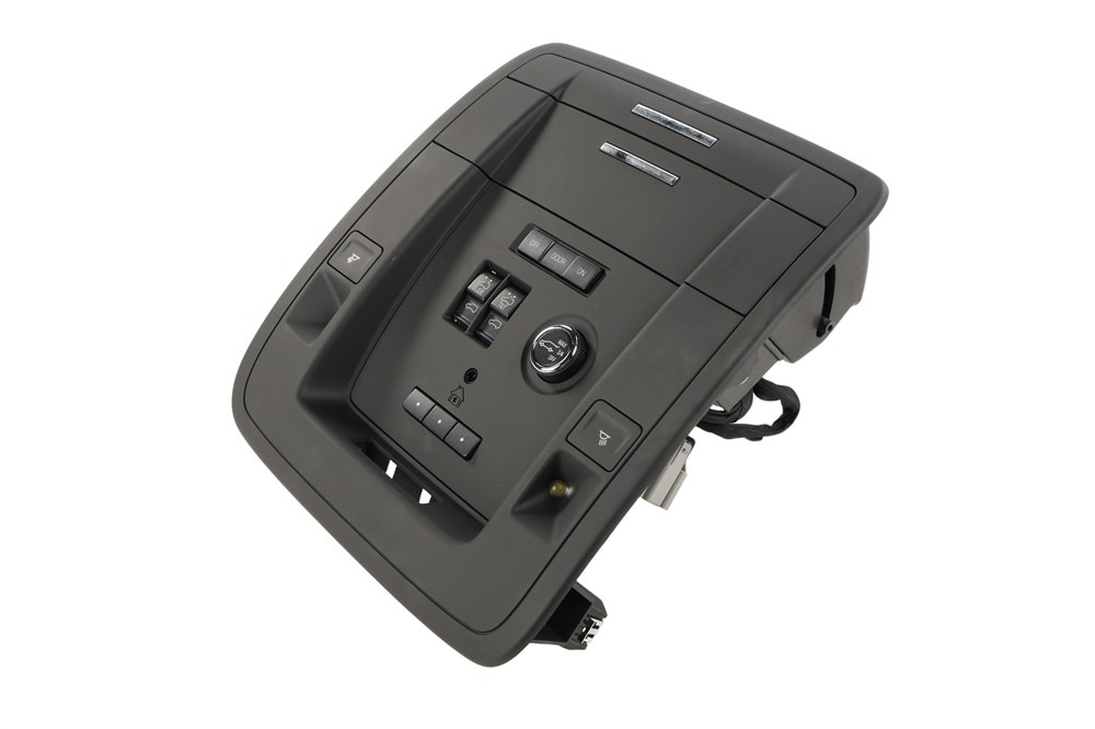 GM Genuine Parts Jet Black Roof Console