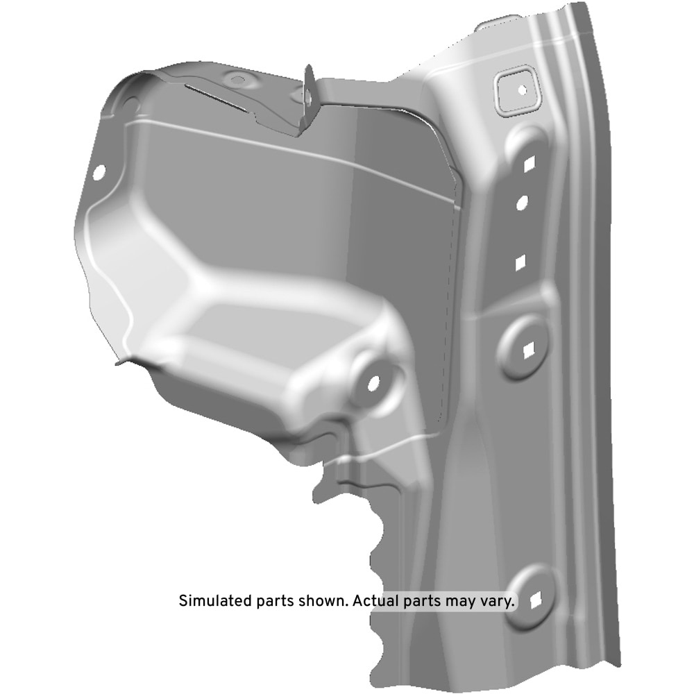 GM Genuine Parts Driver Side Body Side Tail Lamp Pocket