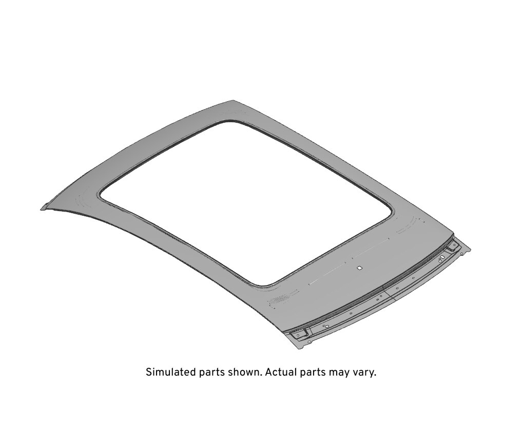 GM Genuine Parts Roof Panel Sunroof Opening Reinforcement