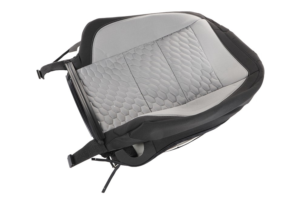 GM Genuine Parts Medium Ash Gray Front Passenger Side Seat Back Cover