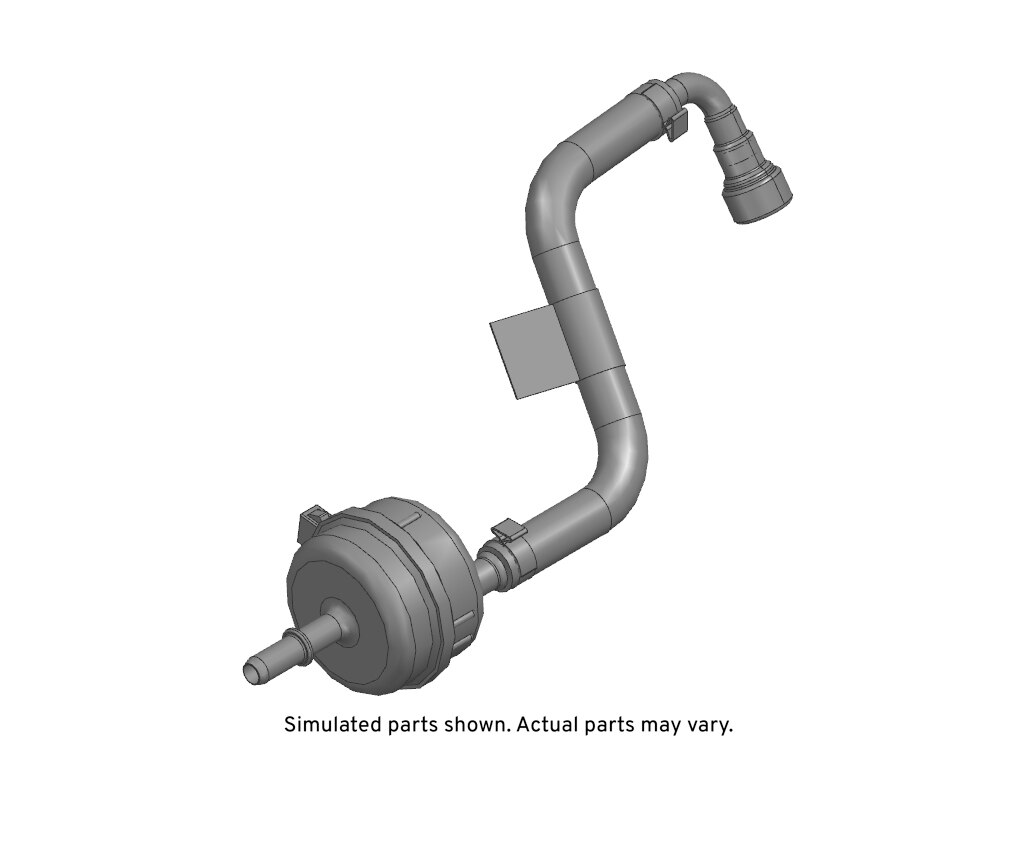 GM Genuine Parts Evaporative Emission Front Pipe