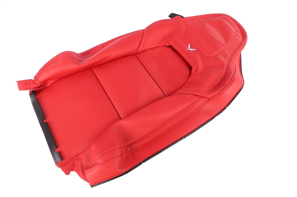 GM Genuine Parts Adrenaline Red Front Passenger Side Seat Back Cover
