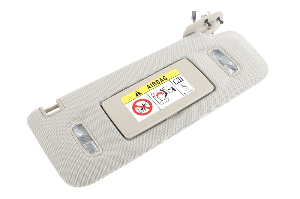 GM Genuine Parts Shale Passenger Side Sunshade