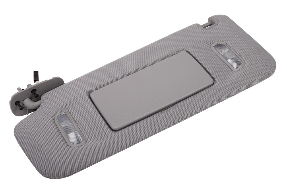 GM Genuine Parts Light Ash Gray Driver Side Sunshade