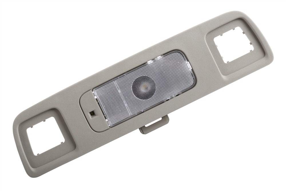 GM Genuine Parts Light Platinum Passenger Side Roof Rail Rear Reading and Courtesy Lamp