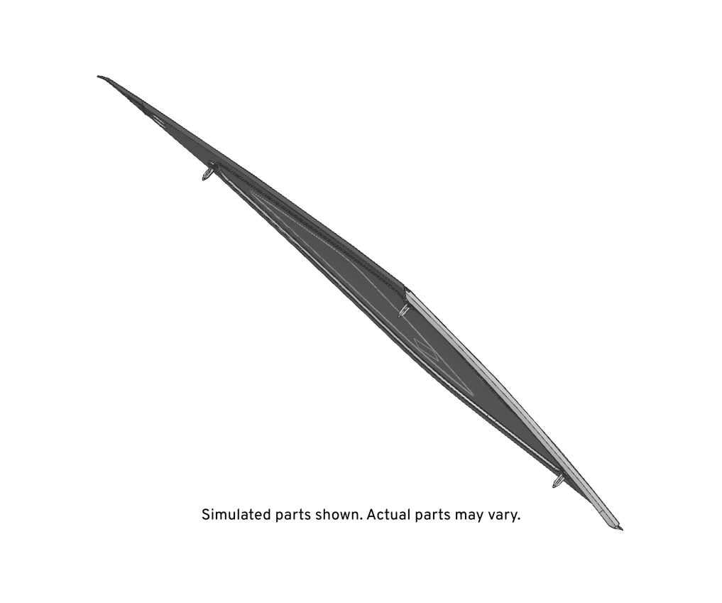 GM Genuine Parts Passenger Side Body Side Window