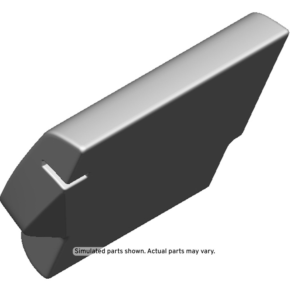 GM Genuine Parts Medium Ash Gray Rear Driver Side Seat Back Cover