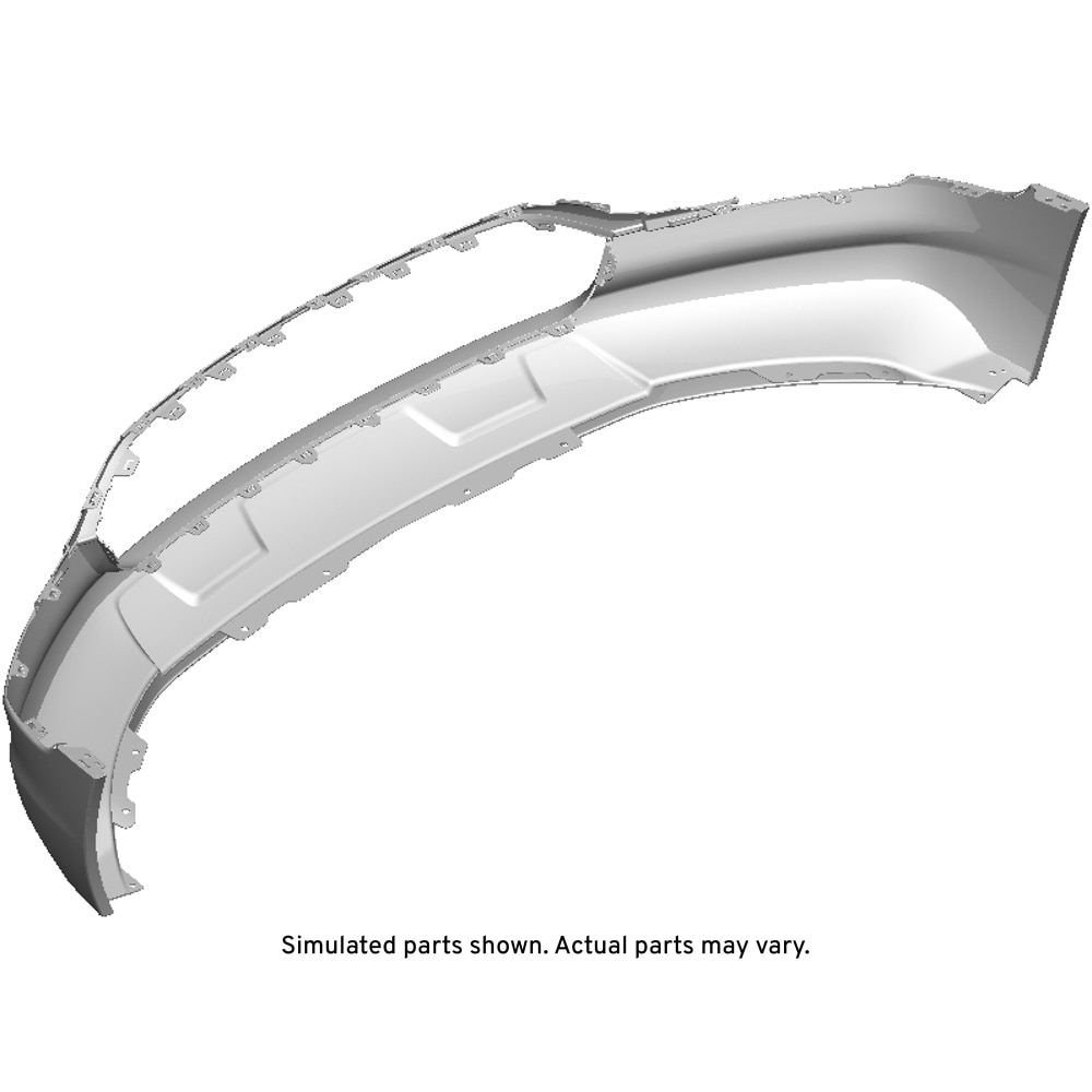 GM Genuine Parts Black Front Bumper Lower Fascia