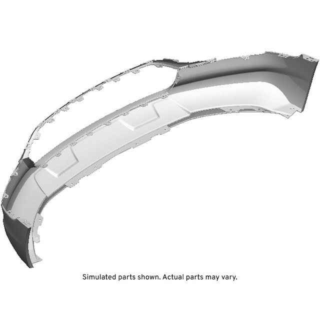 GM Genuine Parts Primed Front Bumper Lower Fascia