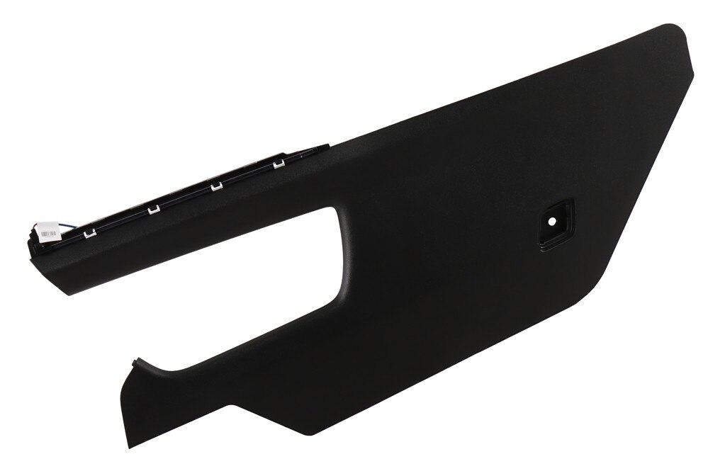 GM Genuine Parts Jet Black Front Passenger Side Floor Console Extension Panel
