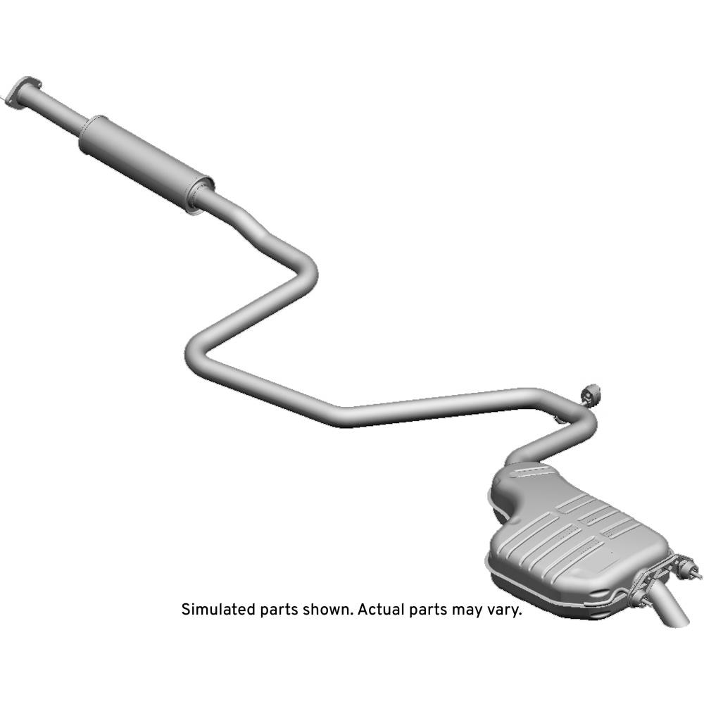 GM Genuine Parts Exhaust Muffler