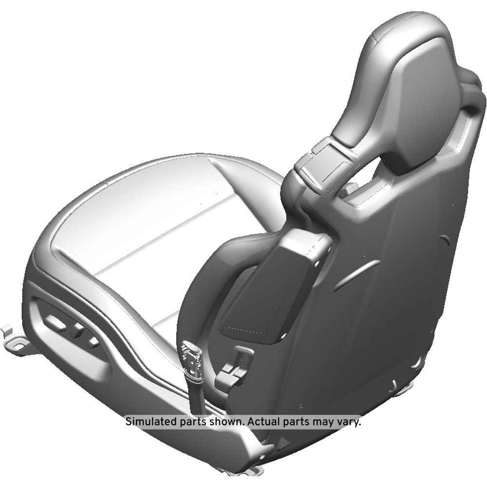 GM Genuine Parts Jet Black Driver Seat