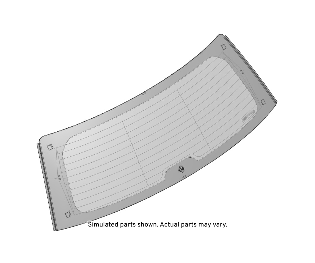 GM Genuine Parts Rear Window