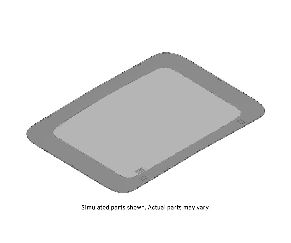 GM Genuine Parts Roof Stationary Window