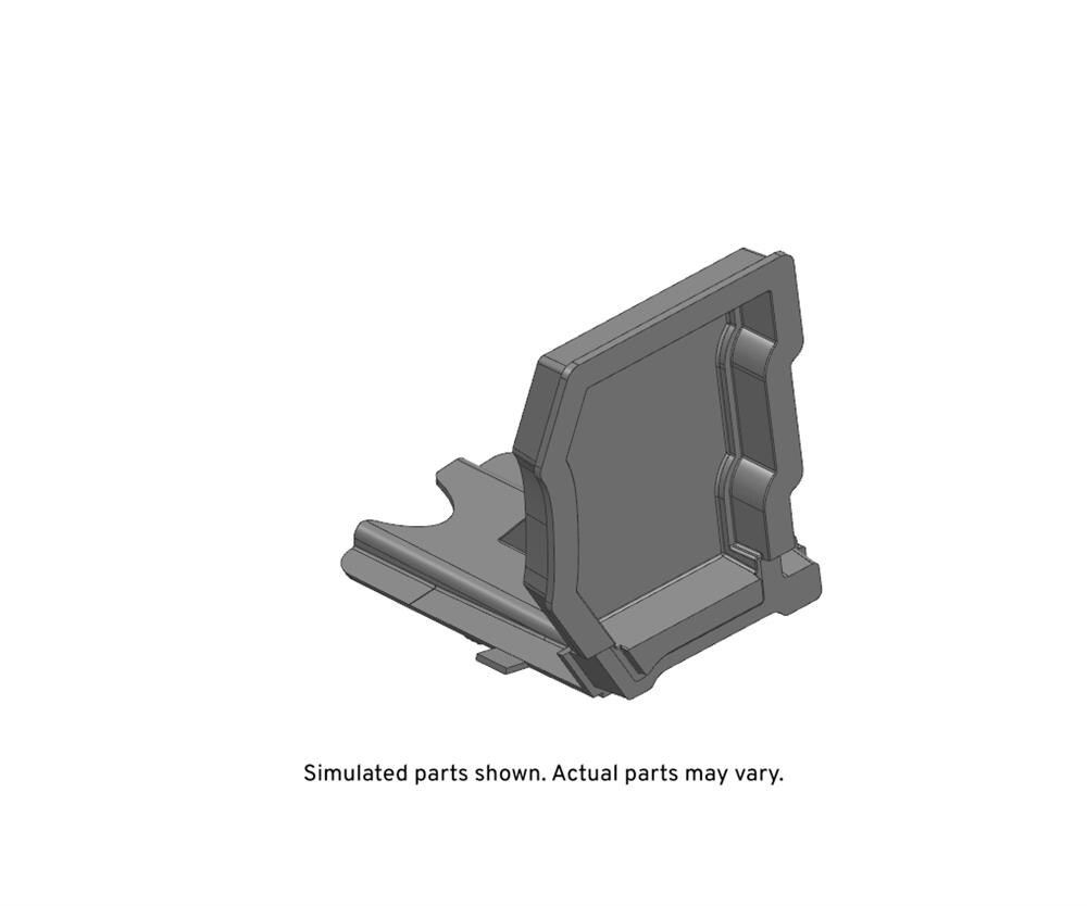 GM Genuine Parts Passenger Side Front Compartment Side Rail Baffle