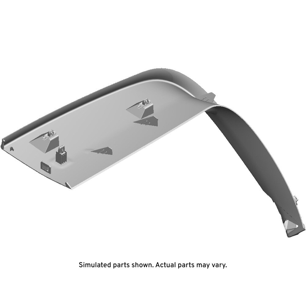 GM Genuine Parts Dark Atmosphere Passenger Side Liftgate Upper Side Trim Finish Panel