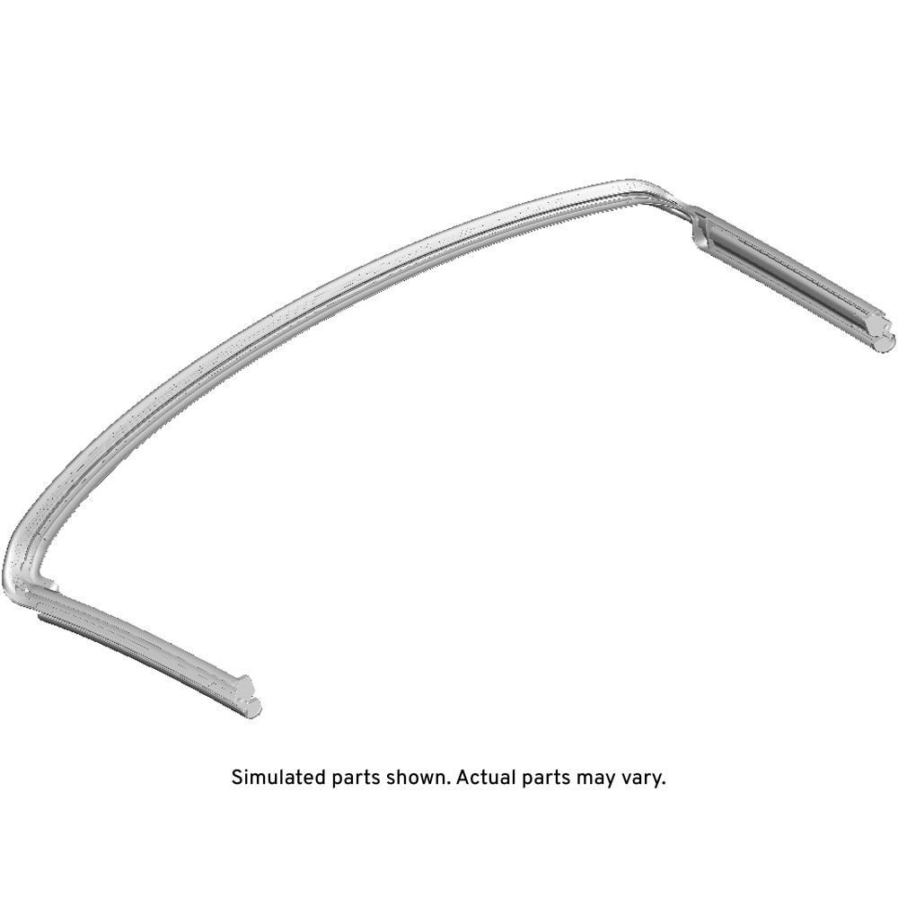GM Genuine Parts Folding Top Front Weatherstrip