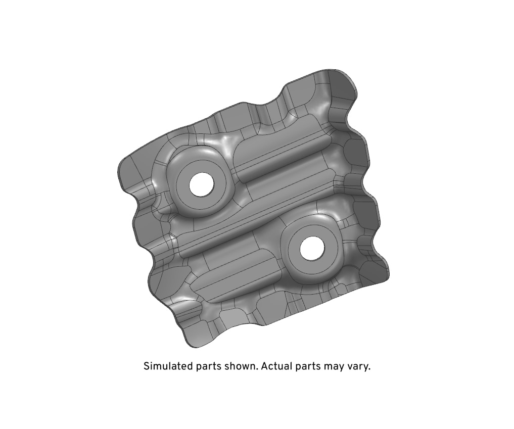 GM Genuine Parts Passenger Side Dash Panel Brace