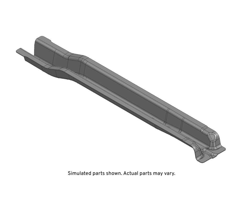 GM Genuine Parts Underbody Inner Front Side Rail