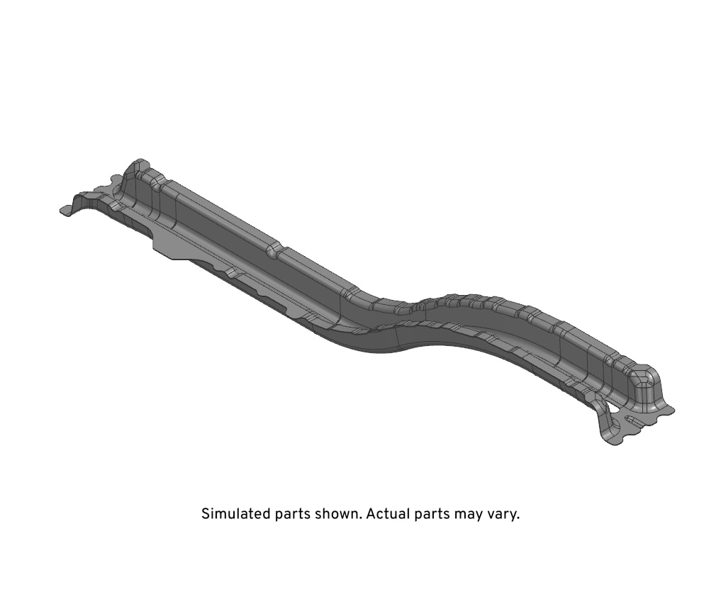 GM Genuine Parts Driver Side Rear Compartment Floor Panel Rail