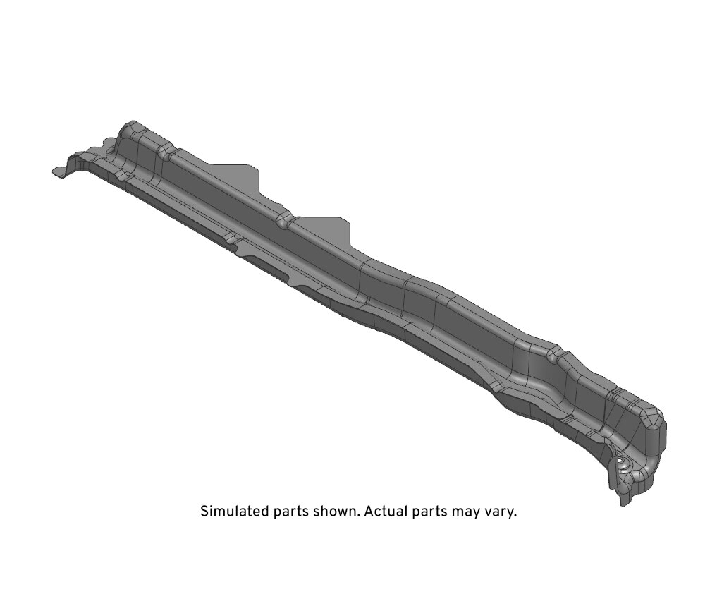 GM Genuine Parts Passenger Side Underbody Rear Side Rail