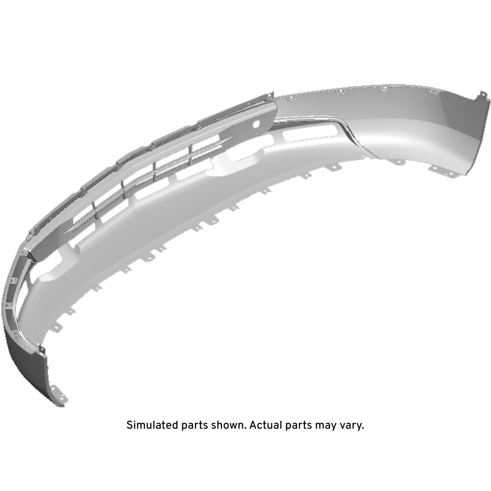 GM Genuine Parts Black Front Lower Bumper Cover