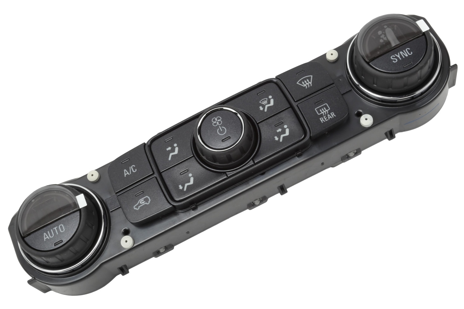 GM Genuine Parts Black Carbon Heating and Air Conditioning Control Panel Assembly