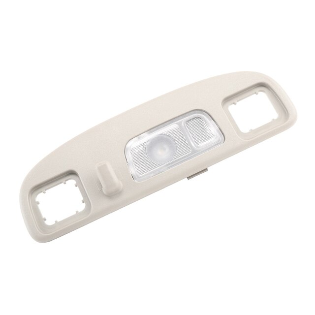 GM Genuine Parts Light Platinum Driver Side Roof Rail Rear Seat Position Reading and Courtesy Lamp