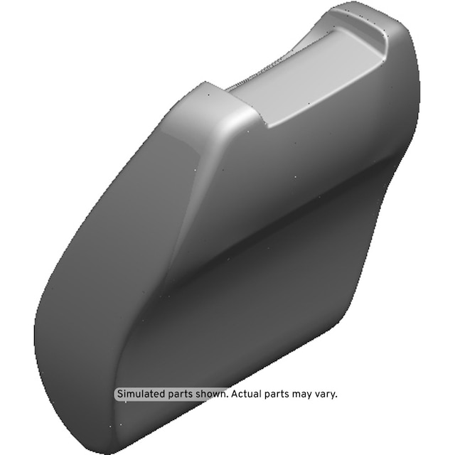 GM Genuine Parts Jet Black Front Passenger Side Seat Back Cover