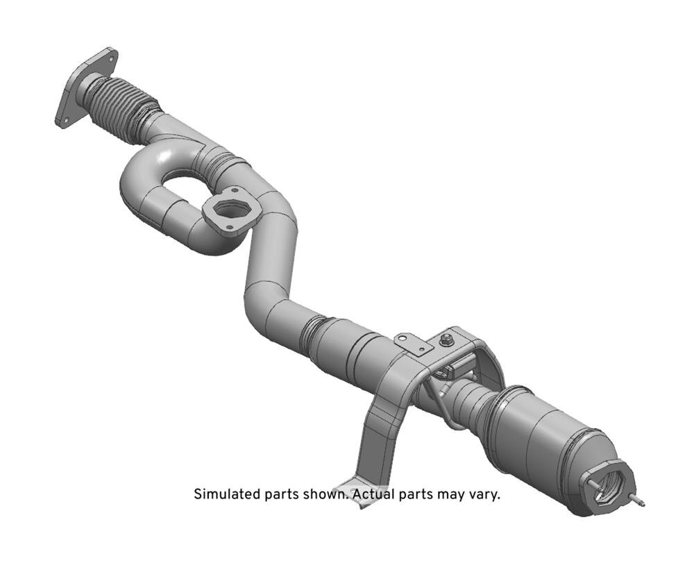 GM Genuine Parts Exhaust Front Pipe