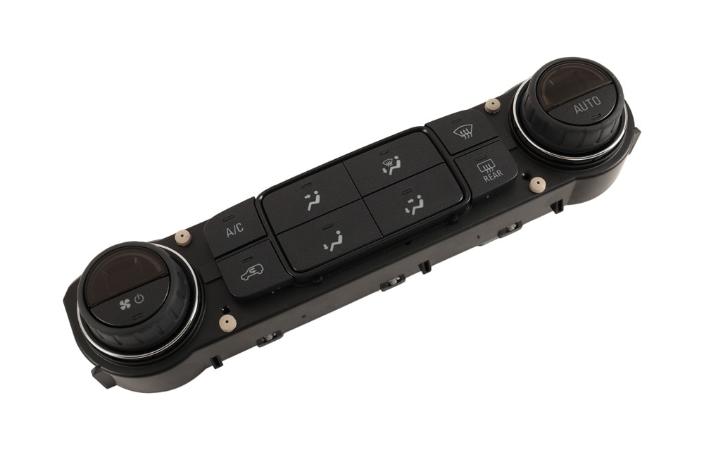 GM Genuine Parts Black Carbon Heating and Air Conditioning Control Panel Assembly
