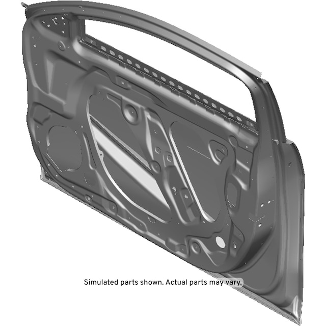 GM Genuine Parts Front Passenger Side Door Assembly