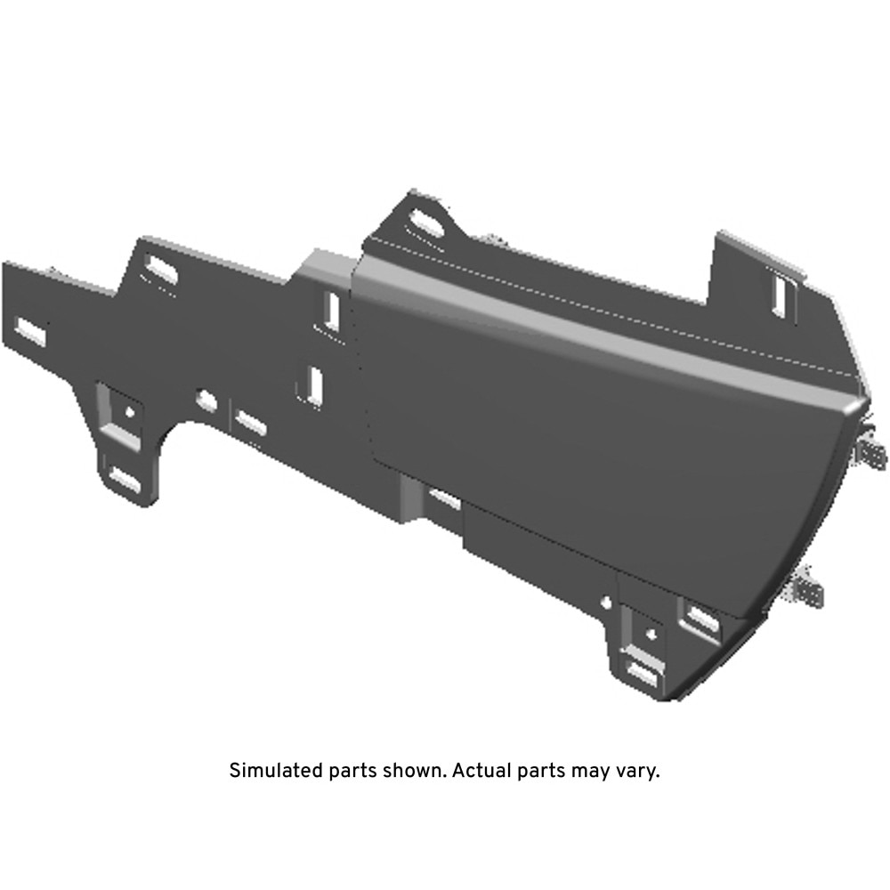 GM Genuine Parts Parchment Front Floor Rear Console Driver Side Trim Panel