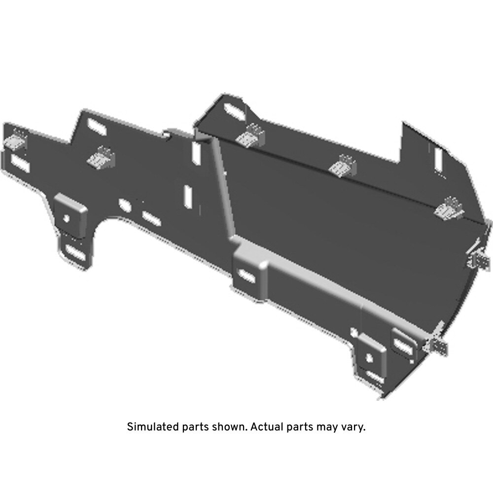 GM Genuine Parts Parchment Passenger Side Front Floor Rear Console Side Trim Panel