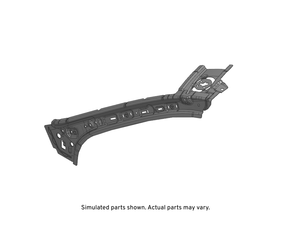 GM Genuine Parts Driver Side Windshield Inner Side Frame