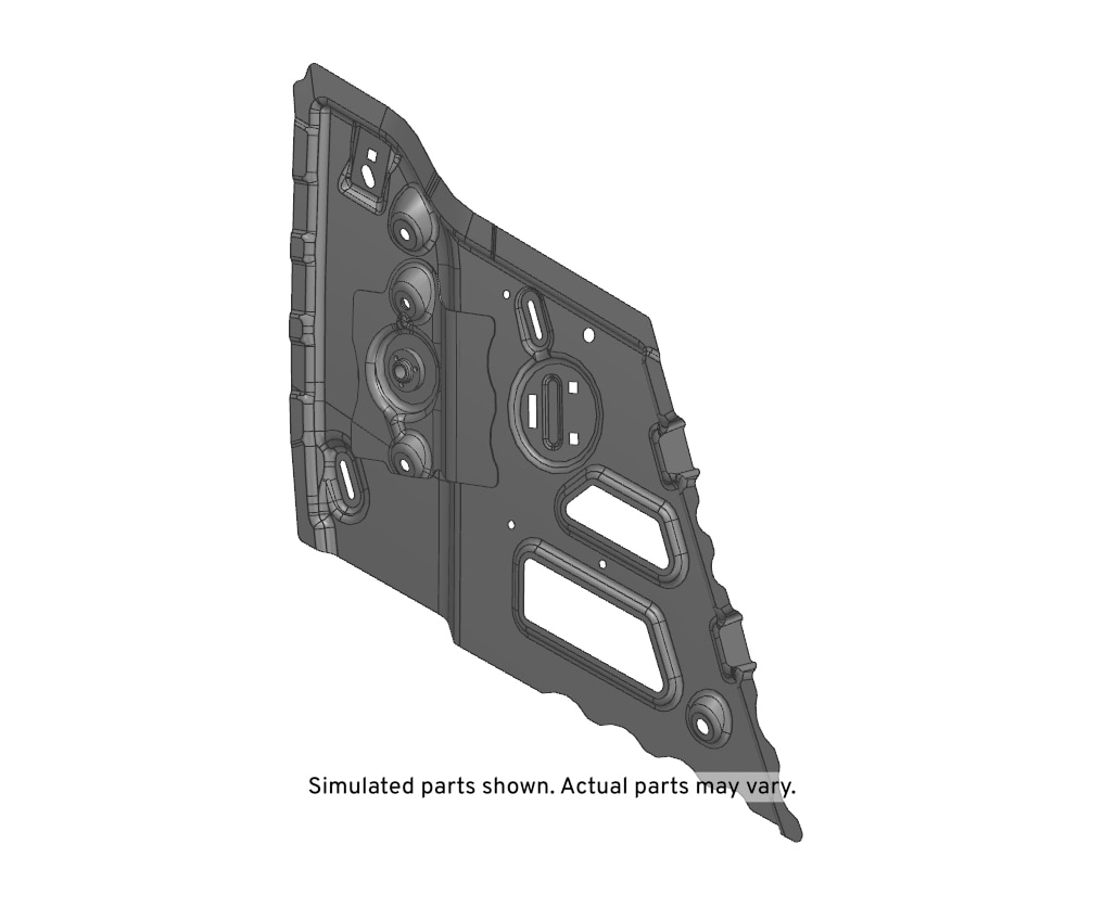 GM Genuine Parts Driver Side Quarter Inner Panel