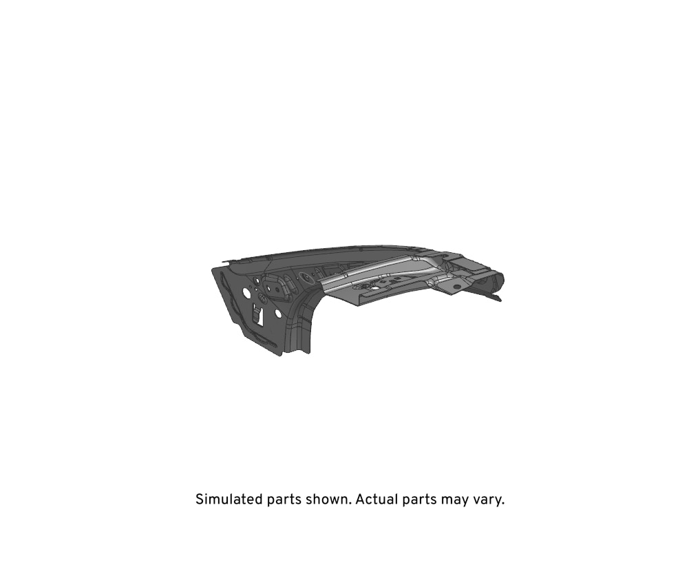 GM Genuine Parts Passenger Side Windshield Inner Side Frame