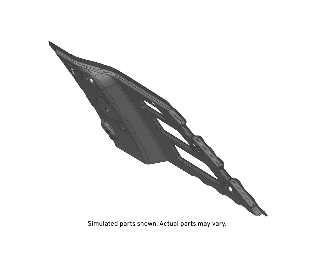 GM Genuine Parts Passenger Side Quarter Inner Panel