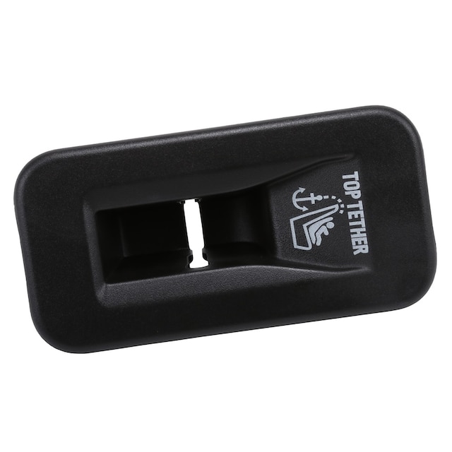 GM Genuine Parts Jet Black Rear Seat Anchor Plate Bezel