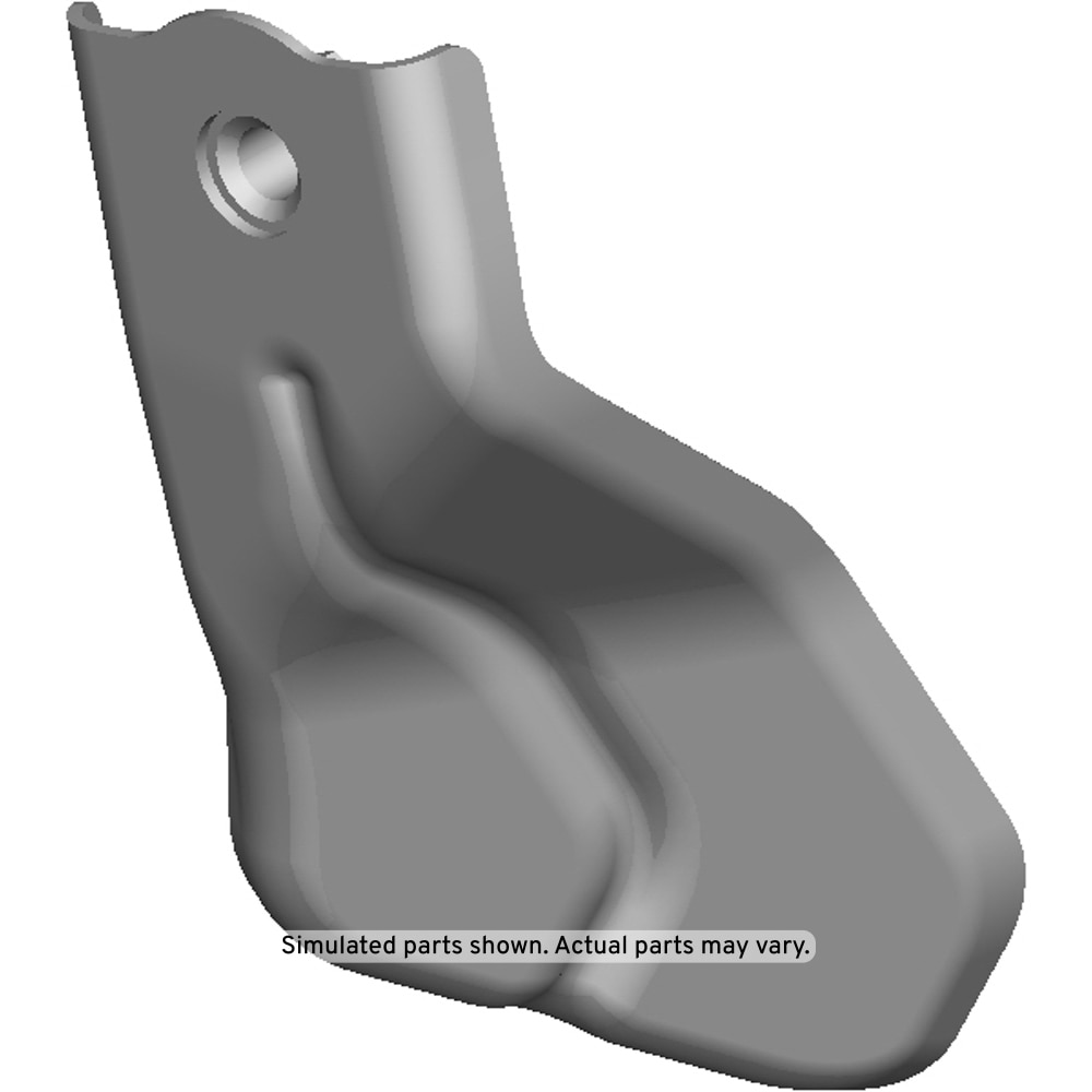 GM Genuine Parts Body Side Front Passenger Side Fender Rear Upper Bracket
