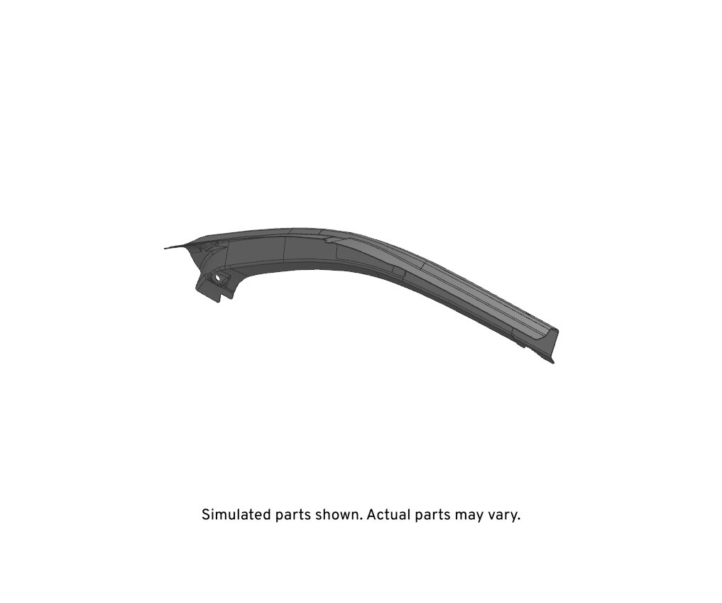 GM Genuine Parts Passenger Side Windshield Outer Side Frame