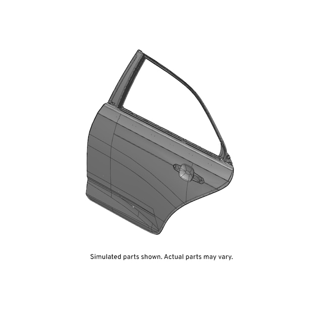 GM Genuine Parts Rear Driver Side Door