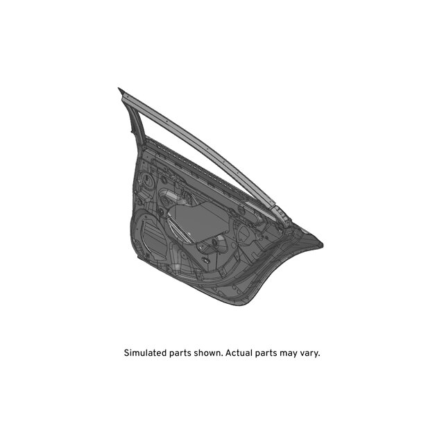 GM Genuine Parts Rear Passenger Side Door
