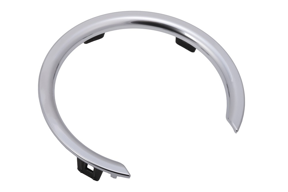 GM Genuine Parts Galvano Silver Front Floor Console Cup Holder Opening Trim Plate