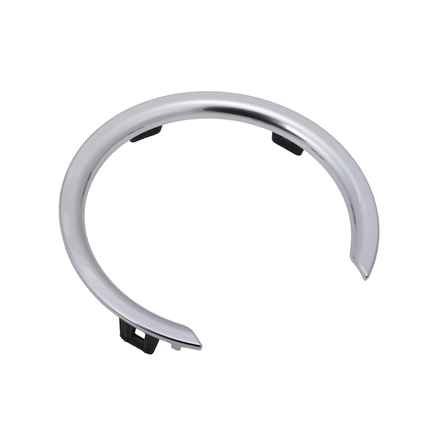 GM Genuine Parts Galvano Silver Front Floor Console Cup Holder Opening Trim Plate