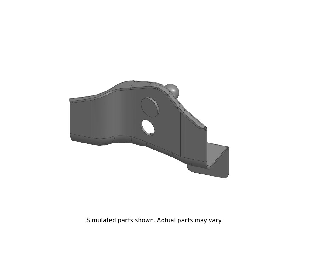 GM Genuine Parts Passenger Side Hood Strut Bracket
