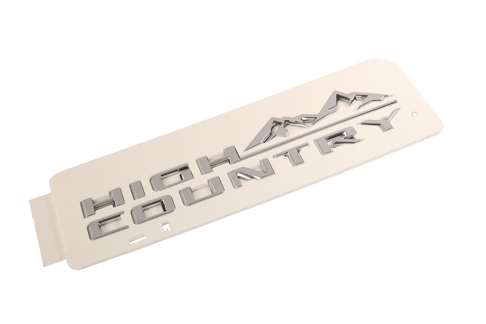GM Genuine Parts Front Driver Side Fender Marketing Name Plate